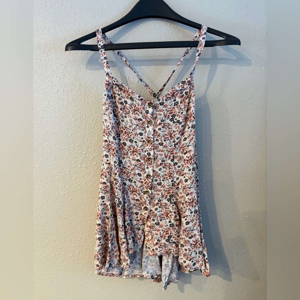 Free People Jenna Bustier Top Floral size XS